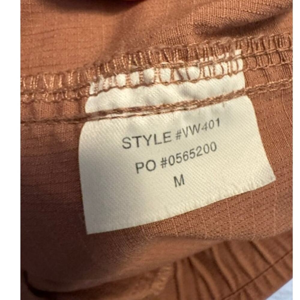VUORI Ripstop Terracotta Drawstring Pants M - Picture 7 of 8
